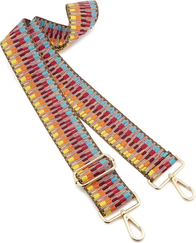 Miniatura 194 de ZOOEASS - Correa de repuesto para cartera, para colgar en el hombro o para cruzar, ancha y ajustable, de lona