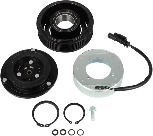 Miniatura 34 de cciyu Embrague del compresor de aire acondicionado 1993-1997 para Ford E-350 Econoline 7.3L 1993-1997 para Ford E-350 Econoline Club Wagon 7.3L