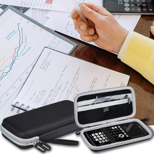 Miniatura 5 de Aproca Funda para calculadora compatible con Texas Instruments TI-84 Plus CE/TI-84 Plus/TI-83 Plus/TI-89 Titanio/TI-85 / TI-86 Calculadora gráfica a