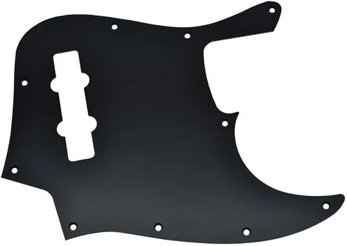 Miniatura 11 de KAISH 10 agujeros metal anodizado aluminio J Bass estilo Pick Guard estilo moderno Bass Golpeador para bajo USA/México Jazz J Bass Gold Dorado-1