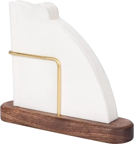 Miniatura 8 de Soporte para Filtro de Café de Cono, Soporte para Almacenamiento de Filtro de Café, Envase para Filtros de Café de Papel V60 Tamaño #01 y #02