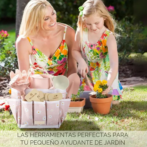 Miniatura 2 de ZICOTO El mejor juego de jardinería para niños: el juego de jardinería perfecto para niños pequeños con herramientas duraderas y seguras para una