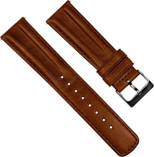 Miniatura 9 de Barton Racing & Rally Horween - Correas de cuero con barras de resorte de liberación rápida integradas, longitud estándar para muñecas de 5 a 8