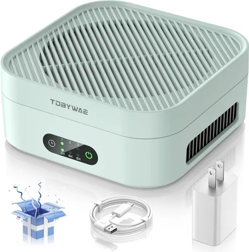 H13 Purificadores de aire para el hogar, 600 pies cuadrados, purificador de aire True HEPA con cable USB para mascotas, polvo, caspa, polen, olor,