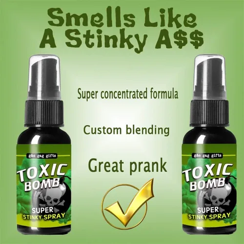 Miniatura 3 de Mingkai Pedo líquido de 1.0 fl oz – potente espray de pedo de culo – Broma broma en aerosol puede apestar bomba de gas apestoso, no tóxico, huele a