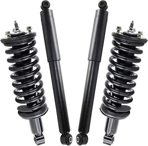Miniatura 33 de Detroit Axle - Amortiguadores de puntales para Nissan Sentra 2007-2012 [Base S SL SR] Puntales delanteros completos con amortiguadores traseros