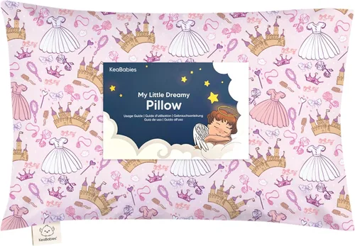 Miniatura 24 de KeaBabies - Almohada con funda para niños pequeños, almohada My Little Dreamy de 13 x 18 pulgadas (ABC Land)