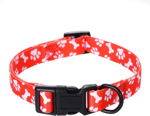 Miniatura 30 de Mile High Life Collar de nailon para cachorros con bonitos patrones, ligero, collar para niña y niño para perros pequeños, medianos y grandes