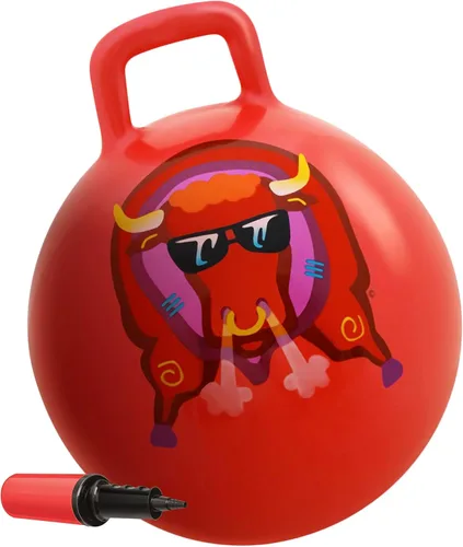 WALIKI Space Hopper | Adultos 13-101 | Juego de hippity hop al aire libre | Bola de salto | Bola de salto | Rojo 29 pulgadas