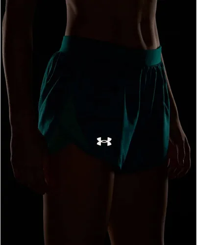 Miniatura 8 de Under Armour Fly By 2.0 - Pantalones cortos estampados de correr para mujer