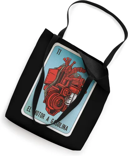 Miniatura 2 de El Motor A Gasolina Mexican Slang Chicano Bingo Cards Tote Bag