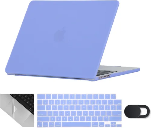 Miniatura 49 de Se7enline Compatible con MacBook Air 2024 de 15 pulgadas M4 M3 M2 A2941/A3114/A3241 Funda rígida para laptop Mac Air 15.3, cubierta protectora