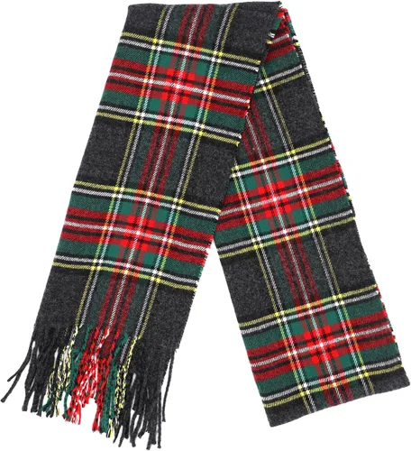Miniatura 124 de Bufanda de invierno Achillea suave y cálida, de tartán, a cuadros, de cachemira, unisex