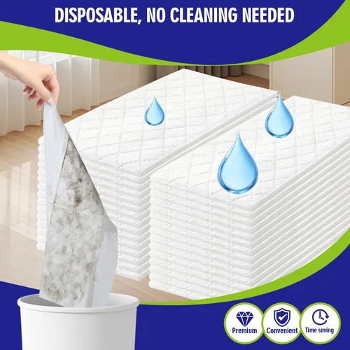 Miniatura 6 de 20 paños de limpieza húmedos XL resistentes compatibles con Swiffer Sweeper XL Mop, almohadillas húmedas desechables tamaño XL para limpieza