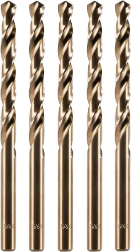 Miniatura 11 de amoolo Juego de brocas de cobalto (1/16"-1/4", 13 unidades), brocas de metal M35 HSS para acero, acero inoxidable, metal duro, hierro fundido