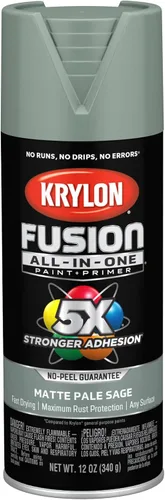 Miniatura 18 de Krylon Fusion - Pintura en aerosol adhesiva todo en uno para uso en interiores y exteriores, 12 onzas, aluminio Icy Grape