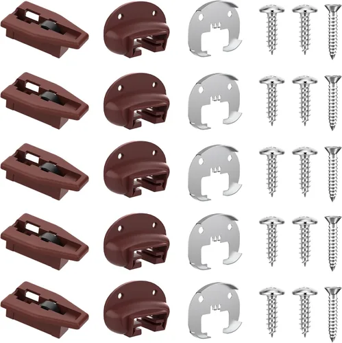 Kit de actualización de 5 piezas para guías de cajones de repuesto Rite-Trak II, estilo de deslizamiento comercial mejorado compatible con el modelo