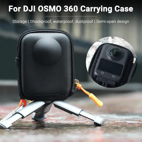 Miniatura 3 de CYNOVA Osmo 360 - Funda para accesorios DJI Osmo 360, con protector de pantalla (2 juegos), funda rígida de almacenamiento de viaje compatible