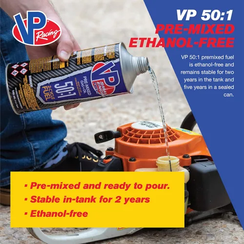 Miniatura 4 de VP Racing Fuels 6235 SEF 50:1 Combustible para motor pequeño de 2 ciclos premezclado, cuarto de galón (paquete de 3)