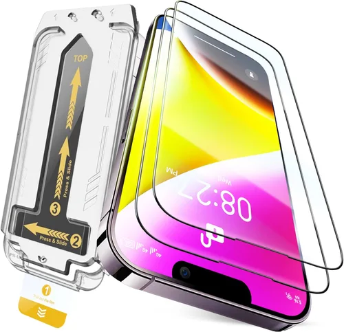 Miniatura 16 de TEMPRTEK+ Paquete de 2 Protectores de Pantalla para iPhone 17 Pro Max Compatible con iPhone 16 Pro Max Protector de Pantalla de Privacidad - 9H
