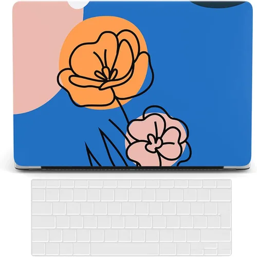Miniatura 24 de Funda para laptop compatible con MacBook Pro de 13 pulgadas con CD-ROM (Modelo: A1278, versión anterior 2012 2011 2010 2009 2008), cubierta