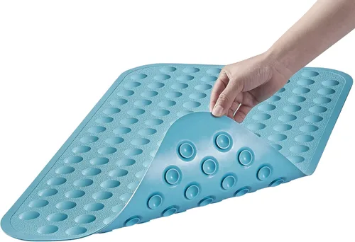 Miniatura 16 de Yanzifly Alfombra de Bañera Antideslizante Tapete de Baño para Bañera de Silicona Suave Alfombra de Bañera Antideslizante Tapetes de Ducha