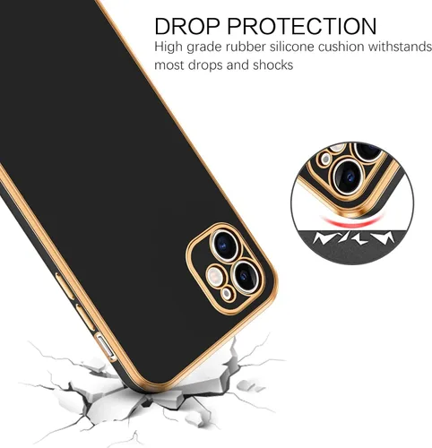 Miniatura 8 de VENINGO Funda para iPhone 11, fundas para iPhone 11, TPU suave de ajuste delgado, con pulsera ajustable, resistente a los arañazos, a prueba