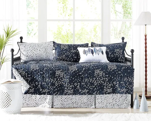 Miniatura 16 de Southshore Fine Living, Inc. Juegos de Edredón para Cama Nido Individual, Juego de Ropa de Cama Boho de 6 Piezas con Funda para Cama Nido, 3 Fundas