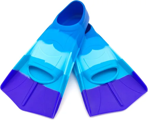 Miniatura 19 de Gugmoy Kids Swim Fins,Comfortable Silicone Flippers for Swimming and Diving,Size Suitable Beginners Kids Girls Boys Adults