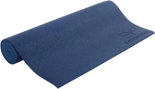 Miniatura 12 de Everyday Yoga Estera Deluxe, espaciosa de 72"x24" antideslizante para cómodos entrenamientos en casa, extra gruesa de 3-5mm Merlot