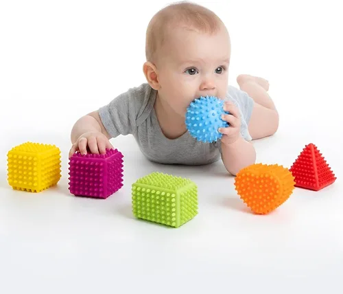 Miniatura 13 de Pelotas sensoriales para bebés, bolas de goma suave para niños de 1 a 3 años, juguetes de baño sensoriales Montessori de 6 a 12 meses, pelota