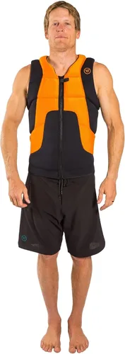 Miniatura 4 de Defender HF Impact Water Vest - Kiteboarding, Wing Foiling, Wakeboard, Deportes acuáticos anaranjado (High Vis Orange)