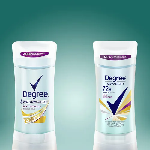 Miniatura 7 de Degree Advanced MotionSense Desodorante Antitranspirante 4 Unidades Protección contra el Sudor y Olor de 72 Horas Sexy Intrigue Desodorante