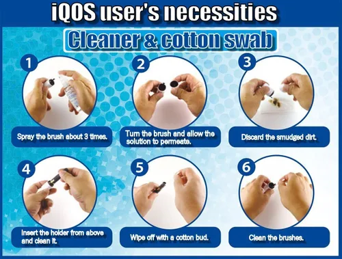 Miniatura 4 de The Cleaner Exclusive for iQOS®, COSnu 1.7 fl oz + COSnu Palitos de Limpieza 100 piezas de hisopo de algodón