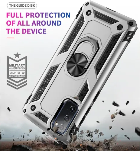 Miniatura 2 de Funda de Teléfono Compatible para Galaxy S20 FE con Protector de Pantalla HD, [Grado Militar Probada en Caídas de 16 pies] Funda de Teléfono Funda