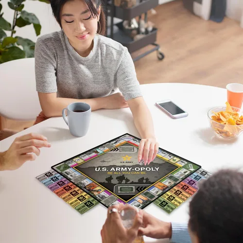 Miniatura 8 de Juegos Opoly Masterpieces, Ejército, Marrón
