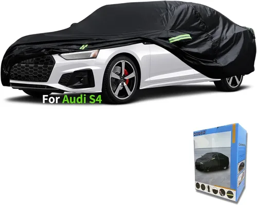 Miniatura 29 de Ajuste personalizado para funda de auto Audi, para todo tipo de clima, impermeable, para todo tipo de clima, protección UV, resistente al viento