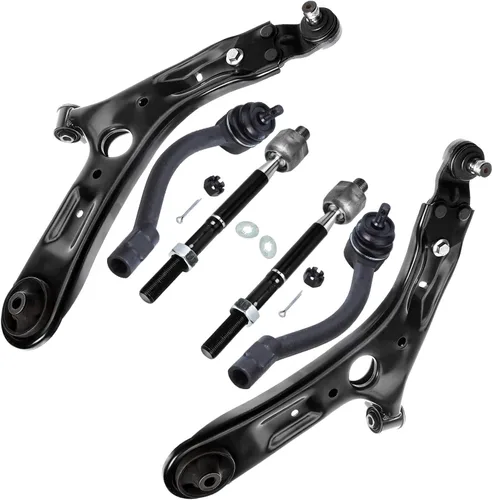 Miniatura 43 de Detroit Axle - Kit de brazos de control de extremo delantero 4WD para Ford 04-08 F-150, 06-08 Lincoln Mark LT, 4 extremos de barra de acoplamiento
