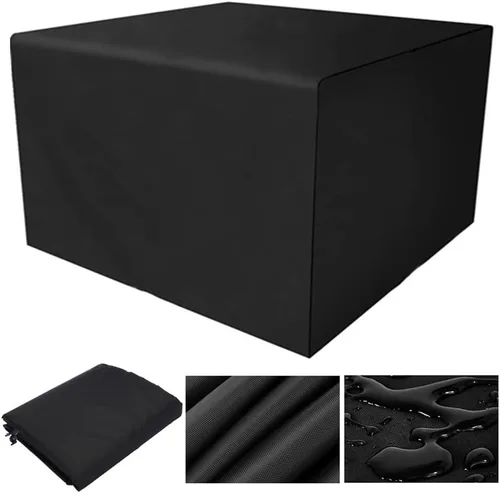 Miniatura 10 de Cubiertas para muebles de patio, cubierta impermeable para sofá al aire libre de 48 x 36 pulgadas, cubierta para juego de comedor al aire libre