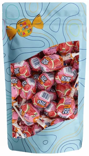 Miniatura 5 de Caramelo Jolly Ranchers de un sabor en palo, caramelos a granel en bolsa resellable (sabor cereza, paquete de 40)