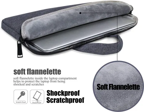 Miniatura 2 de Funda protectora para Huion KAMVAS Pro 13 GT-133, GT-116, Huion Q11K V2, Wacom Cintiq 13HD, Xp-Pen Artist12 (gris espacial)