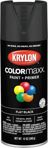 Miniatura 15 de Krylon K05507007 COLORmaxx Pintura en aerosol y base para uso en interiores y exteriores, color amarillo brillante, 12 onzas (paquete de 1)