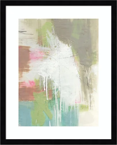 Miniatura 11 de Amanti Art Framed Wall Art Print 33x26 Retro Splash I by Jennifer Goldberger, Abstract Wall Art, Modern Contemporary Decor, Large Poster Painting