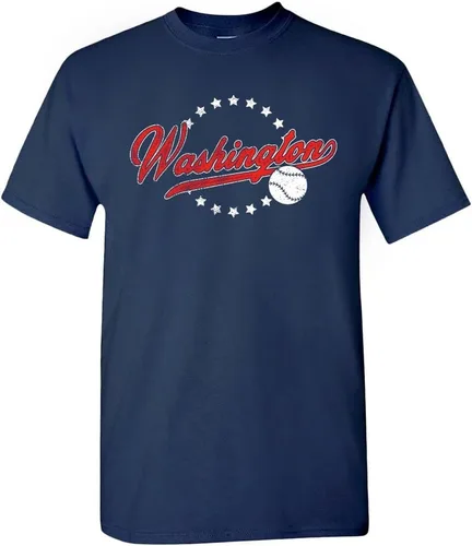 Miniatura 26 de Camiseta de hombre estilo vintage del equipo para aficionados al béisbol Texas - Camisa Royal