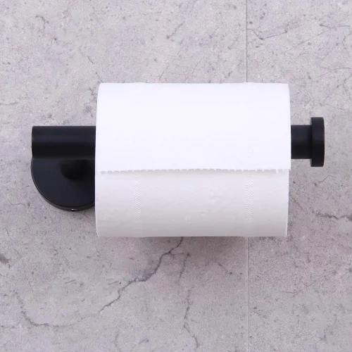 Miniatura 8 de GERZWY Moderno juego de accesorios de baño de 3 piezas, soporte para papel higiénico y 2 ganchos para toallas, montaje en pared, acero inoxidable
