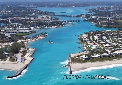 Miniatura 5 de Imanes de nevera para refrigerador de Florida USA United States (1 pieza, estilo: Boca Raton #FL74)