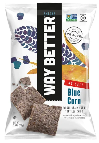Miniatura 24 de Way Better Snacks Chips de tortilla, batata, 5.5 onzas