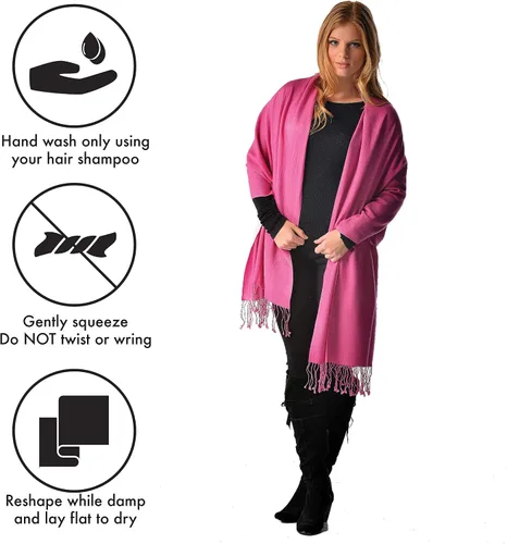 Miniatura 8 de Pashmina - Envoltura de seda para mujer
