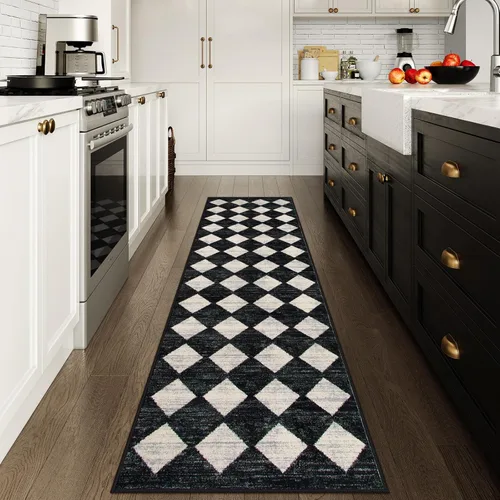 Miniatura 13 de Lahome Alfombras de Área Lavables a Máquina para Dormitorio Estético, Alfombra de Área Suave 4x6 pies para Sala de Estar Antideslizante, Alfombras