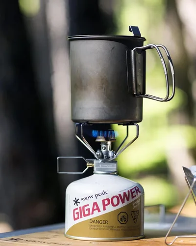 Miniatura 6 de Snow Peak GigaPower Estufa, mochilero, camping, ligero, encendido automático